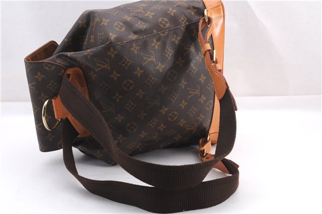 Authentic Louis Vuitton Monogram Montsouris GM Backpack M51135 LV 0466F