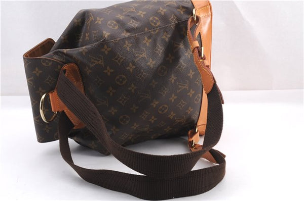 Authentic Louis Vuitton Monogram Montsouris GM Backpack M51135 LV 0466F