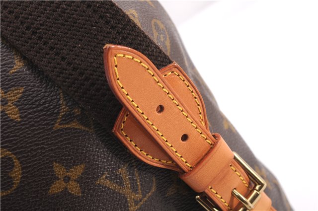 Authentic Louis Vuitton Monogram Montsouris GM Backpack M51135 LV 0466F