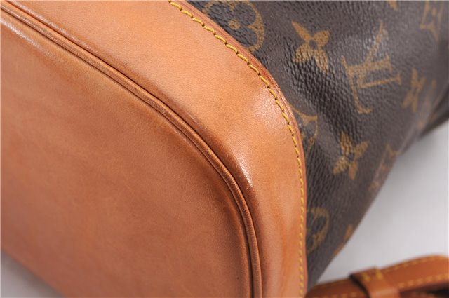 Authentic Louis Vuitton Monogram Montsouris GM Backpack M51135 LV 0466F