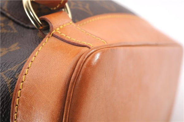 Authentic Louis Vuitton Monogram Montsouris GM Backpack M51135 LV 0466F