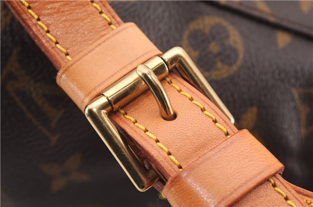 Authentic Louis Vuitton Monogram Montsouris GM Backpack M51135 LV 0466F