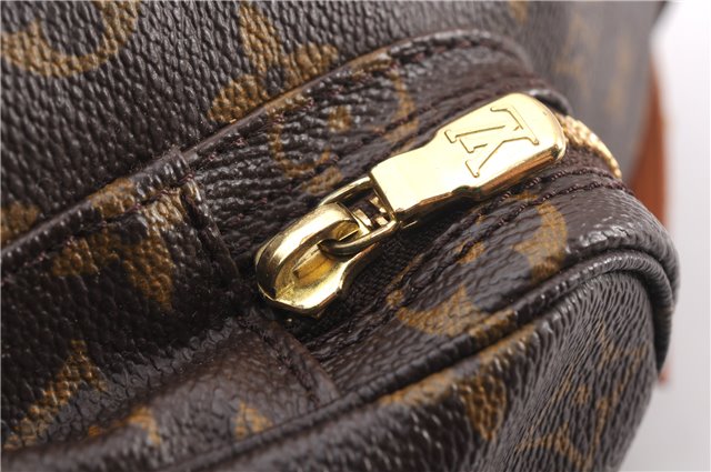 Authentic Louis Vuitton Monogram Montsouris GM Backpack M51135 LV 0466F