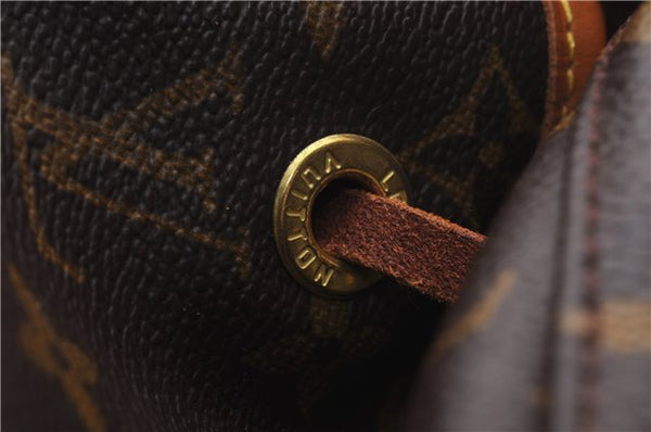 Authentic Louis Vuitton Monogram Montsouris GM Backpack M51135 LV 0466F