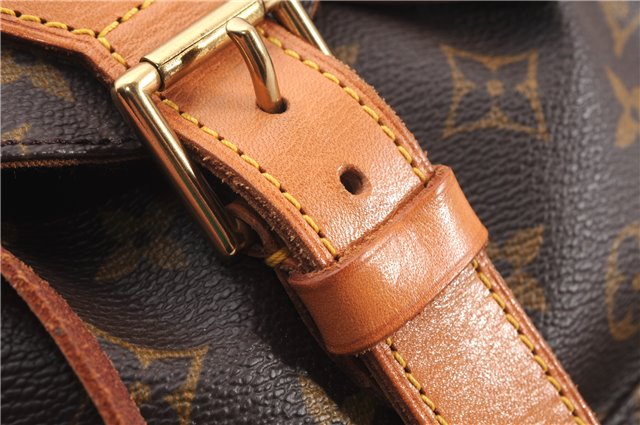 Authentic Louis Vuitton Monogram Montsouris GM Backpack M51135 LV 0466F