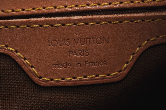 Authentic Louis Vuitton Monogram Montsouris GM Backpack M51135 LV 0466F