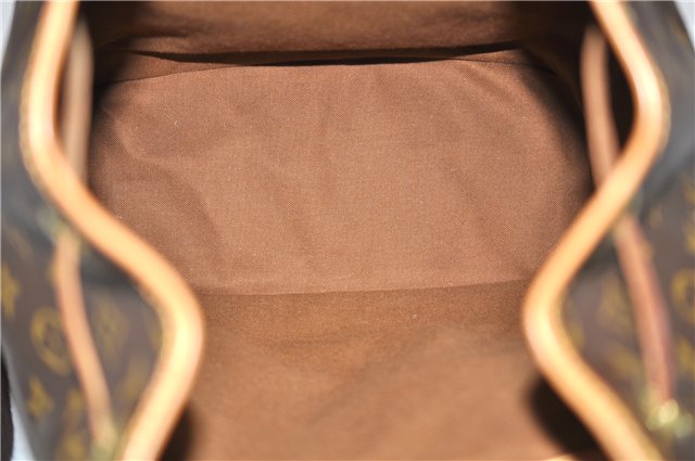 Authentic Louis Vuitton Monogram Montsouris GM Backpack M51135 LV 0466F