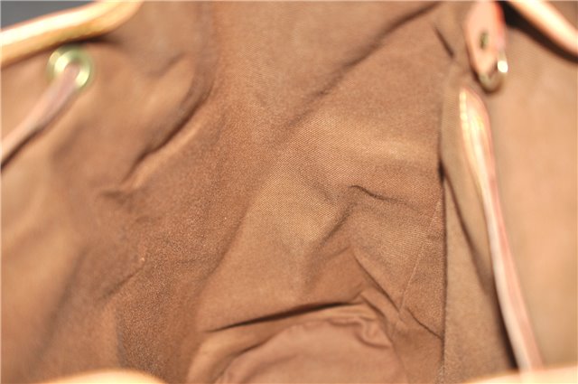 Authentic Louis Vuitton Monogram Montsouris GM Backpack M51135 LV 0466F