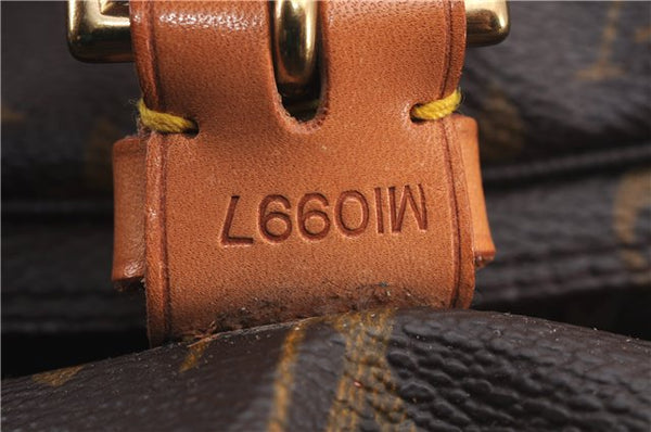 Authentic Louis Vuitton Monogram Montsouris GM Backpack M51135 LV 0466F