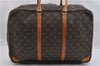 Authentic Louis Vuitton Monogram Sirius 45 Travel Boston Bag M41408 LV 0467F