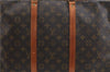 Authentic Louis Vuitton Monogram Sirius 45 Travel Boston Bag M41408 LV 0467F