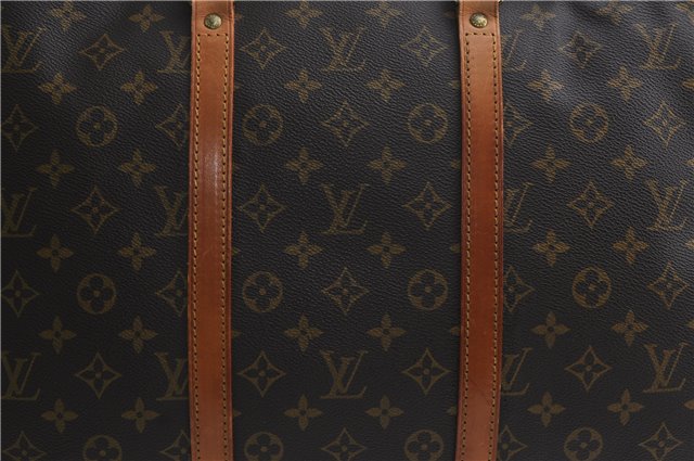 Authentic Louis Vuitton Monogram Sirius 45 Travel Boston Bag M41408 LV 0467F