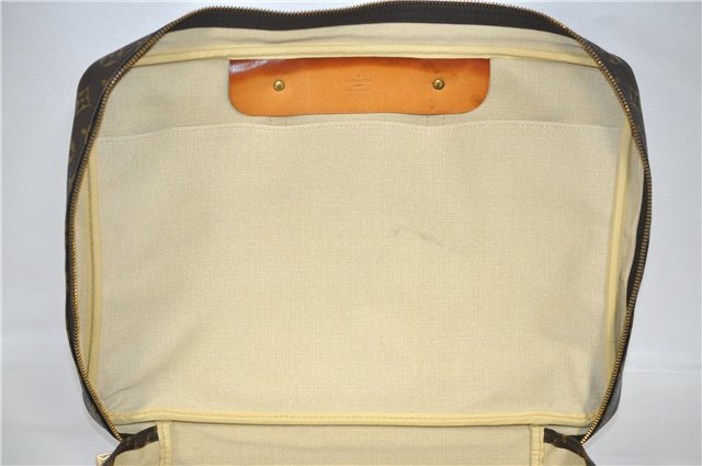 Authentic Louis Vuitton Monogram Sirius 45 Travel Boston Bag M41408 LV 0467F