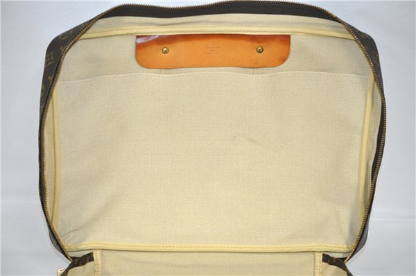 Authentic Louis Vuitton Monogram Sirius 45 Travel Boston Bag M41408 LV 0467F