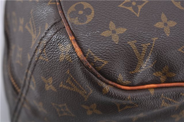 Authentic Louis Vuitton Monogram Sac Plein Air Long Travel Bag M41440 LV 0469D