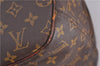 Authentic Louis Vuitton Monogram Sac Plein Air Long Travel Bag M41440 LV 0469D