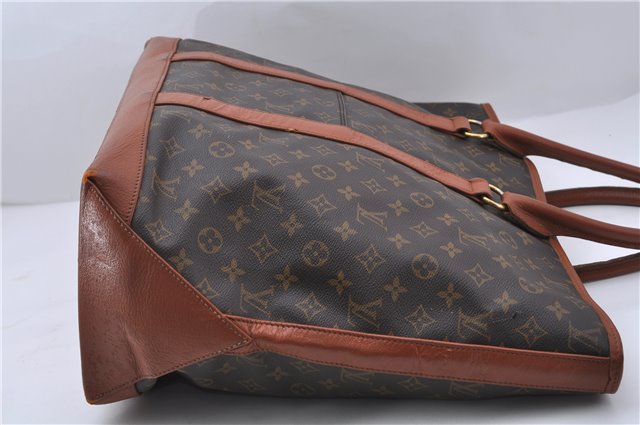 Auth Louis Vuitton Monogram Sac Weekend GM Vintage Tote Hand Bag M42420 LV 0470D