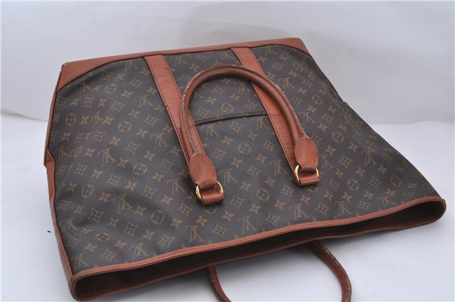 Auth Louis Vuitton Monogram Sac Weekend GM Vintage Tote Hand Bag M42420 LV 0470D