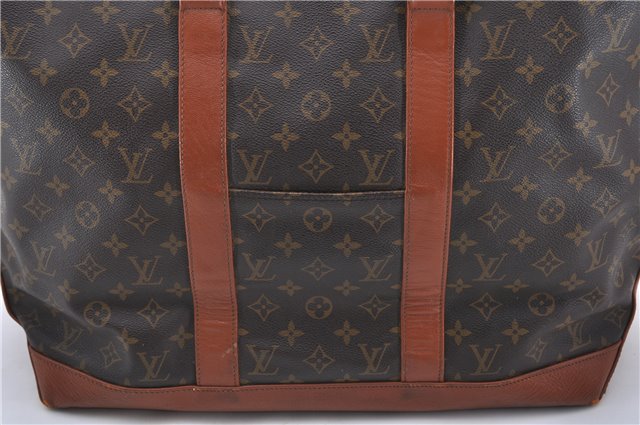 Auth Louis Vuitton Monogram Sac Weekend GM Vintage Tote Hand Bag M42420 LV 0470D