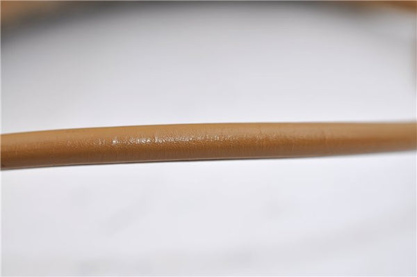 Authentic GUCCI Vintage Shoulder Bag GG Canvas Leather 0013814 Brown 0470F