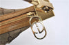 Authentic GUCCI Vintage Shoulder Bag GG Canvas Leather 0013814 Brown 0470F