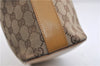 Authentic GUCCI Vintage Shoulder Bag GG Canvas Leather 0013814 Brown 0470F