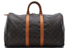 Authentic Louis Vuitton Monogram Keepall 45 Boston Bag M41428 LV 0472D