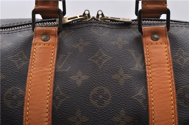 Authentic Louis Vuitton Monogram Keepall 45 Boston Bag M41428 LV 0472D