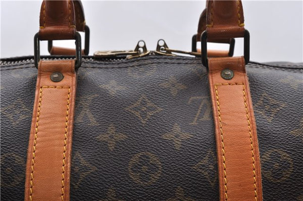 Authentic Louis Vuitton Monogram Keepall 45 Boston Bag M41428 LV 0472D