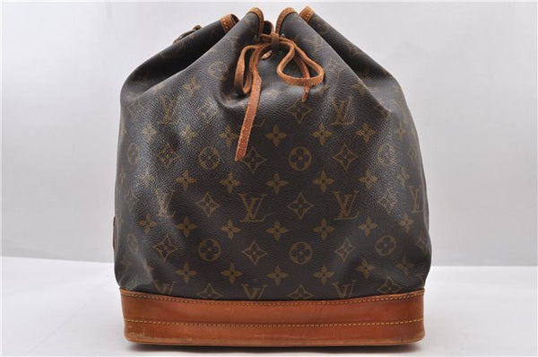 Authentic Louis Vuitton Monogram Noe Shoulder Bag M42224 LV 0473D