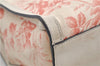 Authentic GUCCI GG Ribbon Herbarium Tote Bag Canvas Leather 432684 Ivory 0473E