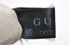 Authentic GUCCI GG Ribbon Herbarium Tote Bag Canvas Leather 432684 Ivory 0473E