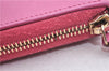 Authentic CHANEL Lamb Skin Turnlock Motif Matelasse Long Wallet Pink CC 0475F