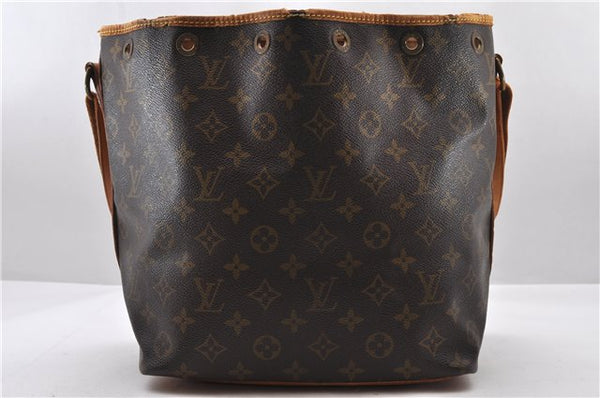 Authentic Louis Vuitton Monogram Petit Noe Shoulder Bag M42226 LV 0476D