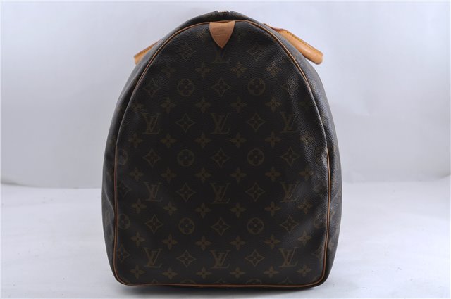 Authentic Louis Vuitton Monogram Keepall 60 Boston Bag M41422 LV 0477D