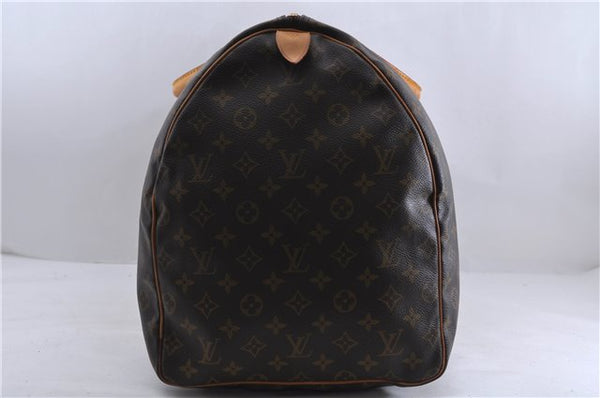 Authentic Louis Vuitton Monogram Keepall 60 Boston Bag M41422 LV 0477D