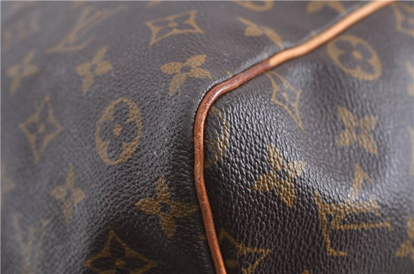 Authentic Louis Vuitton Monogram Keepall 60 Boston Bag M41422 LV 0477D