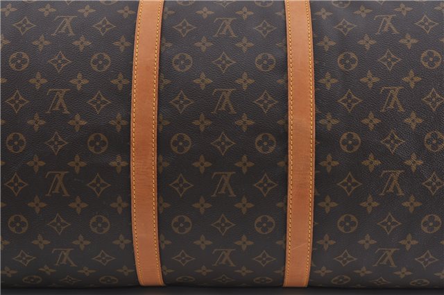 Authentic Louis Vuitton Monogram Keepall 60 Boston Bag M41422 LV 0477D