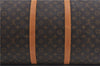 Authentic Louis Vuitton Monogram Keepall 60 Boston Bag M41422 LV 0477D