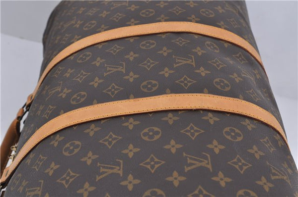 Authentic Louis Vuitton Monogram Keepall 60 Boston Bag M41422 LV 0477D