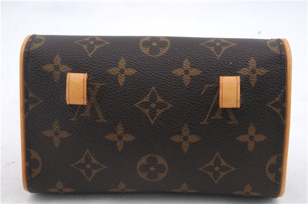 Auth Louis Vuitton Monogram Pochette Florentine Pouch Waist Bag M51855 LV 0479D