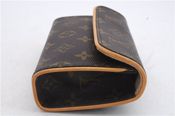 Auth Louis Vuitton Monogram Pochette Florentine Pouch Waist Bag M51855 LV 0479D