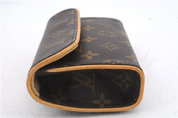 Auth Louis Vuitton Monogram Pochette Florentine Pouch Waist Bag M51855 LV 0479D