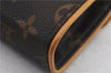 Auth Louis Vuitton Monogram Pochette Florentine Pouch Waist Bag M51855 LV 0479D