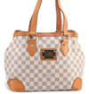 Authentic Louis Vuitton Damier Azur Hampstead PM N51207 Shoulder Tote Bag 0479F