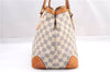 Authentic Louis Vuitton Damier Azur Hampstead PM N51207 Shoulder Tote Bag 0479F
