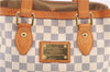 Authentic Louis Vuitton Damier Azur Hampstead PM N51207 Shoulder Tote Bag 0479F