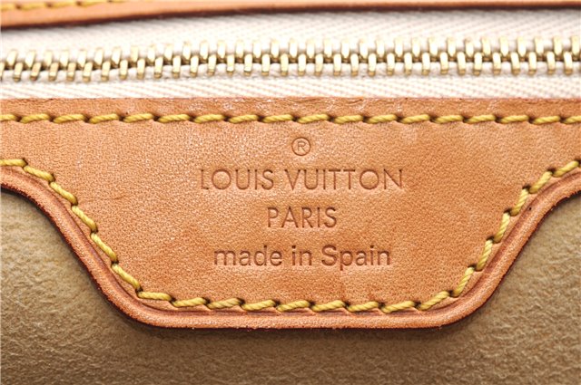 Authentic Louis Vuitton Damier Azur Hampstead PM N51207 Shoulder Tote Bag 0479F