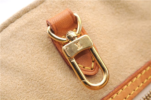 Authentic Louis Vuitton Damier Azur Hampstead PM N51207 Shoulder Tote Bag 0479F