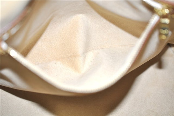 Authentic Louis Vuitton Damier Azur Hampstead PM N51207 Shoulder Tote Bag 0479F